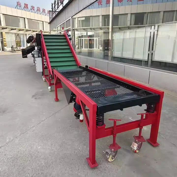 CE CE Certified กระเทียมที่ผ่านการรับรองเครื่องจักรการประมวลผลกระเทียมเชิงพาณิชย์การรับประกันการจัดส่งอย่างรวดเร็วการจัดเรียงกระเทียมการเรียงลำดับเครื่อง sizer